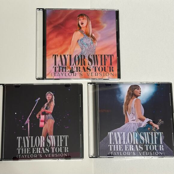 Taylor Swift The Eras Tour Movie (Taylor’s Version) Fanmade 3 CD Set